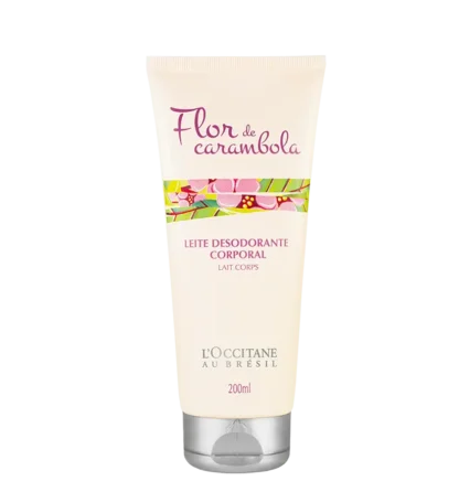 Loção Hidratante Flor de Carambola L'Occitane Au Brésil 200ml