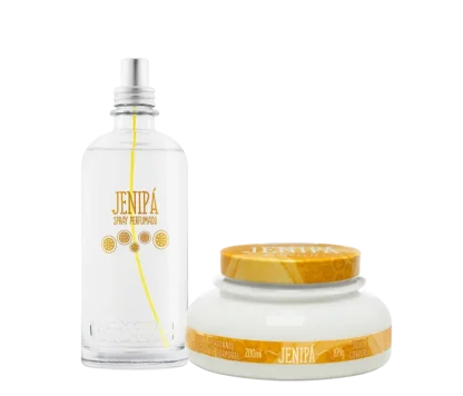 Kit Spray Corporal 200ml + Soufle Corporal 200ml Jenipá L'Occitane Au Brésil