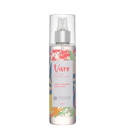 Spray Corporal Vivre Alegria Contagiante L'Occitane Au Brésil 200ml