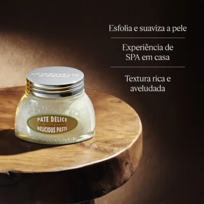 Creme Esfoliante Corporal Amêndoa L'Occitane En Provence 200ml - Imagem 2
