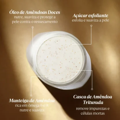 Creme Esfoliante Corporal Amêndoa L'Occitane En Provence 200ml - Imagem 3