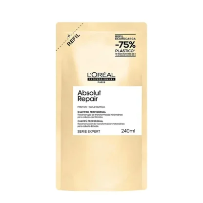 Refil Shampoo Serie Expert Absolut Repair Gold Quinoa + Protein L'Oréal Professionnel 240ml