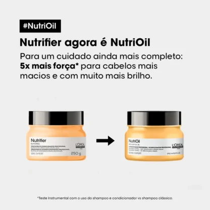 Máscara Capilar Serie Expert NutriOil L'Oréal Professionnel 250g - Imagem 2