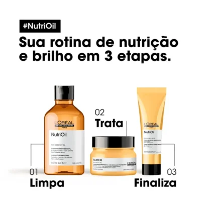 Máscara Capilar Serie Expert NutriOil L'Oréal Professionnel 250g - Imagem 4