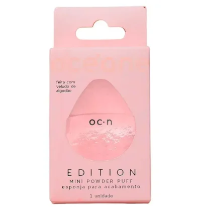 Mini Esponja Para Acabamento Rosa Mini Powder Puff Edition Océane - Imagem 2