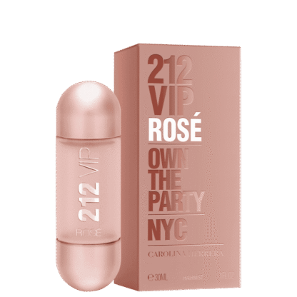 Perfume para Cabelo 212 Vip Rosé Carolina Herrera 30ml - Imagem 2