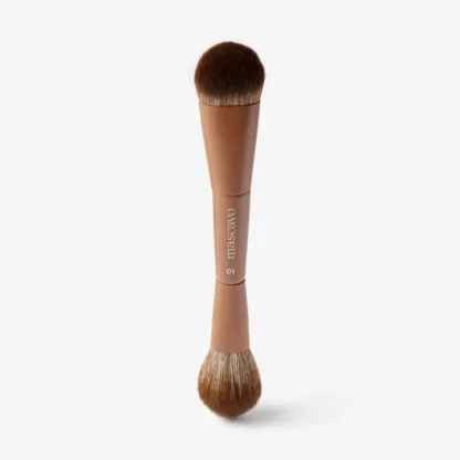 Pincel de Maquiagem Duplo Pro Series 01 Mascavo