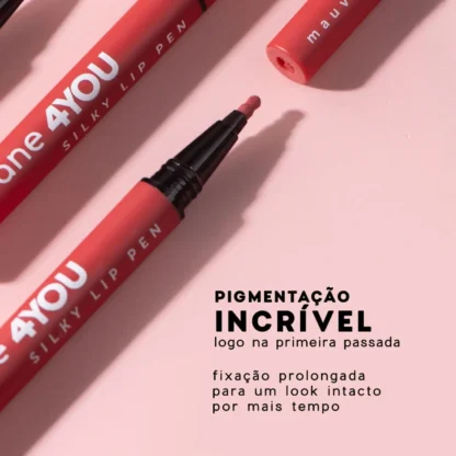 Caneta Batom Silky Lip Pen 4you Océane - Imagem 2