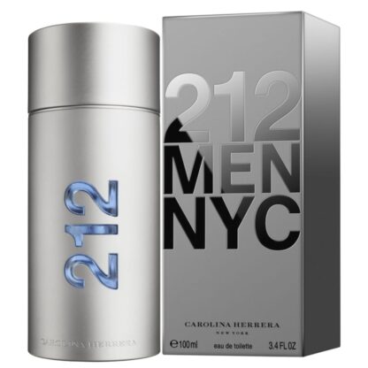 Perfume Masculino 212 Men NYC Carolina Herrera Eau de Toilette - Imagem 2