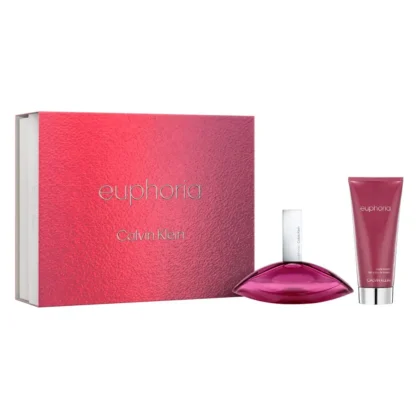 Kit Feminino Euphoria Calvin Klein Eau de Parfum 100ml + Loção Corporal 100ml
