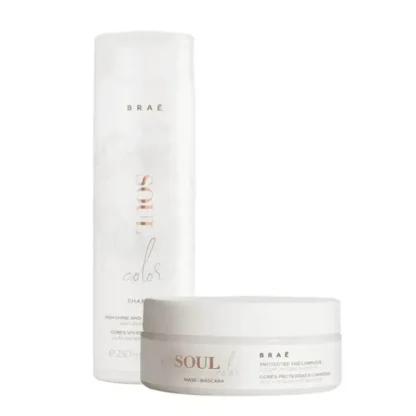 Kit Shampoo 250ml + Máscara 200g Soul Color Braé