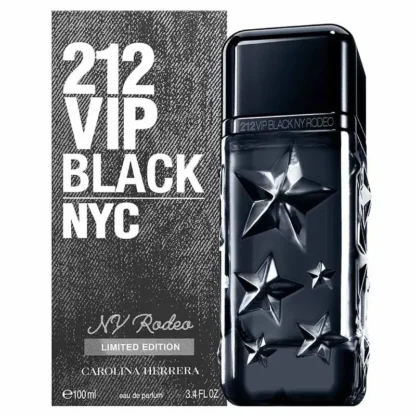 Perfume Masculino 212 Vip Black NY Rodeo Carolina Herrera Eau de Parfum 100ml - Imagem 2