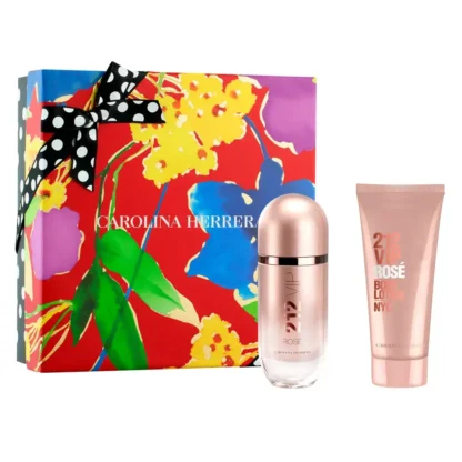 Kit Feminino 212 Vip Rosé Carolina Herrera Eau de Parfum 80ml + Loção Corporal 100ml