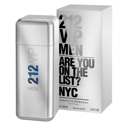 Perfume Masculino 212 Vip Men Carolina Herrera Eau de Toilette - Imagem 2