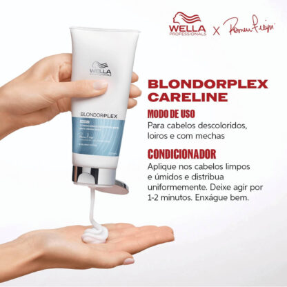 Condicionador Fortificante Blondorplex Wella Professionals 200ml - Imagem 2