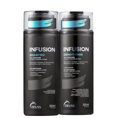 Kit Shampoo 300ml + Condicionador 300ml Infusion Truss