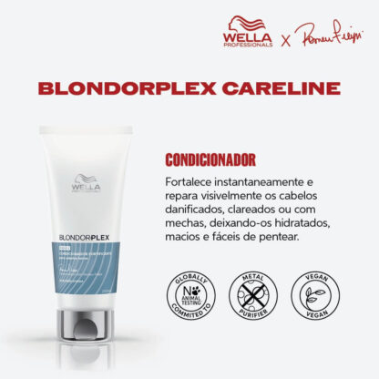Condicionador Fortificante Blondorplex Wella Professionals 200ml - Imagem 3