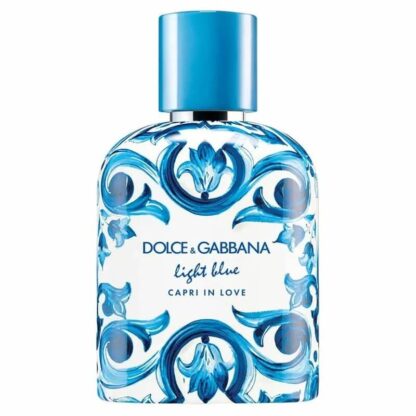 Perfume Masculino Light Blue Capri In Love Pour Homme Dolce & Gabbana Eau de Parfum