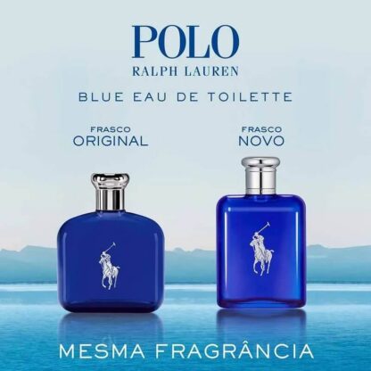 Perfume Masculino Polo Blue Ralph Lauren Eau de Toilette - Imagem 4