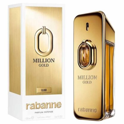 Perfume Masculino Million Gold Elixir Rabanne Parfum Intense - Imagem 2