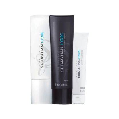 Kit Shampoo 250ml + Condicionador 250ml + Máscara 150ml Hydre Sebastian
