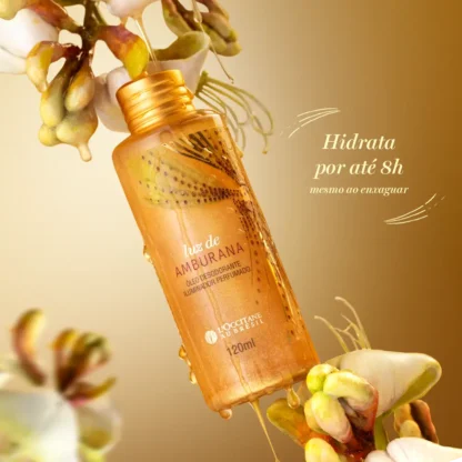 Óleo Desodorante Iluminador Luz de Amburana L'Occitane Au Brésil 120ml - Imagem 4