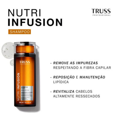 Shampoo Nutri Infusion Truss 300ml - Imagem 3