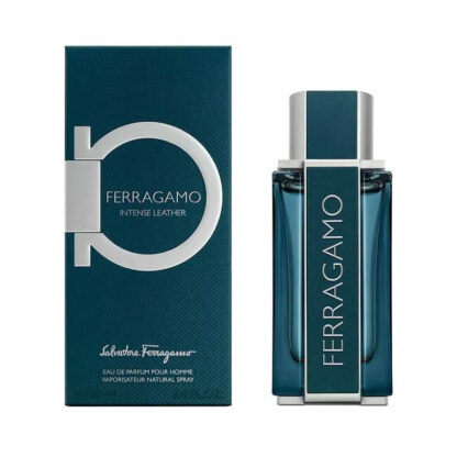 Perfume Masculino Intense Leather Ferragamo Eau de Parfum 100ml - Imagem 2