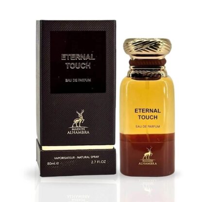 Perfume Masculino Árabe Eternal Touch Maison Alhambra Eau de Parfum 80ml - Imagem 2