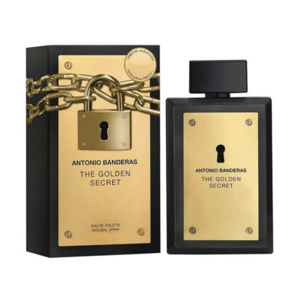 Perfume Masculino The Golden Secret Banderas Eau de Toilette 200ml - Imagem 2