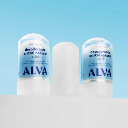 Desodorante Cristal Natural Stick Alva NEW - Imagem 4
