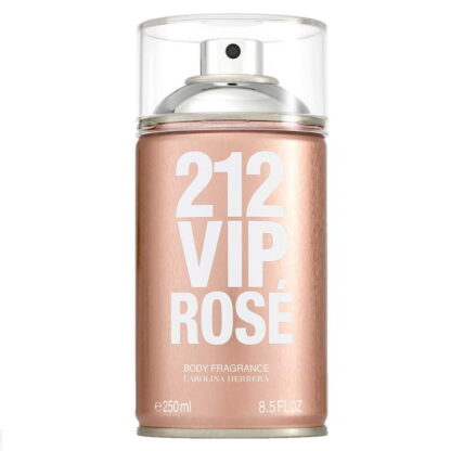 Body Spray Feminino 212 Vip Rosé Carolina Herrera 250ml