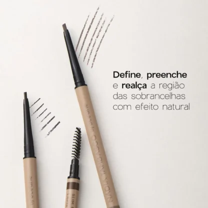 Lápis de Sobrancelha Slim Brow Pencil Nádia Tambasco Océane 0,07g - Imagem 3