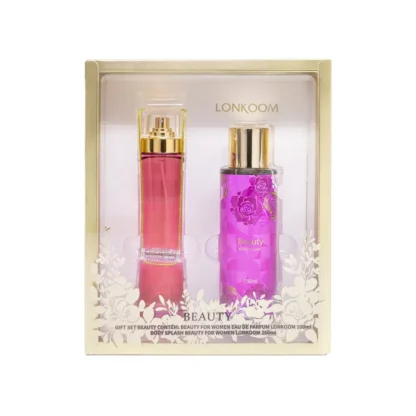 Kit Feminino Beauty Lonkoom Eau de Parfum 100ml + Body Splash 250ml