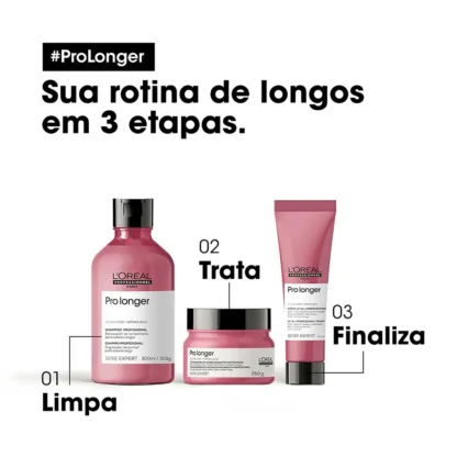 Máscara Capilar Serie Expert Pro Longer L'Oréal Professionnel 250g - Imagem 5