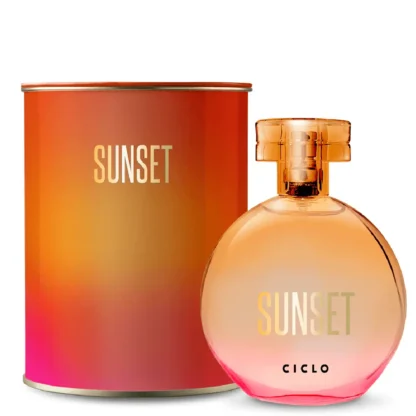 Colônia Feminina Sunset Ciclo Cosméticos 100ml