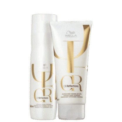 Kit Shampoo 250ml + Condicionador 200ml Oil Reflections Wella Professionals