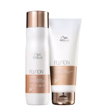 Kit Shampoo 250ml + Condicionador 200ml Fusion Wella Professionals