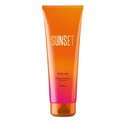 Loção Hidratante Corporal Sunset Ciclo Cosméticos 240ml