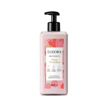 Hidratante Corporal Frutas Vermelhas Instance Eudora 400ml