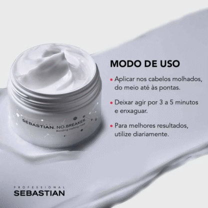 Máscara Capilar No Breaker Sebastian Professional 150ml - Imagem 3
