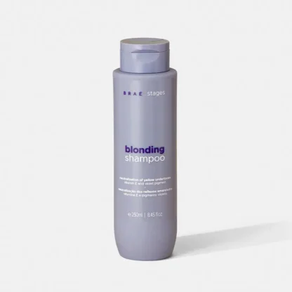 Shampoo Cabelos Loiros Stages Blonding Braé 250ml