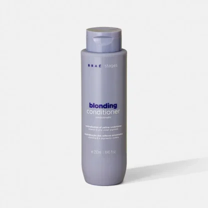 Condicionador Cabelos Loiros Stages Blonding Braé 250ml