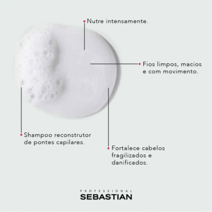Shampoo No Breaker Sebastian Professional 250ml - Imagem 2