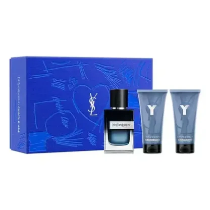 Kit Masculino Y Yves Saint Laurent Eau de Parfum 60ml + Gel de Banho 50ml + Pós-Barba 50ml