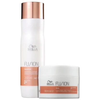 Kit Shampoo 250ml + Máscara 150ml Fusion Wella Professionals