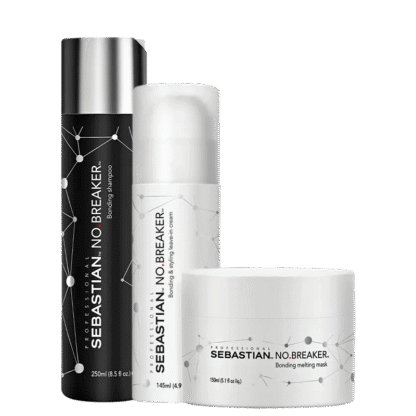 Kit Shampoo 250ml + Máscara 150ml + Leave-in 145ml No Breaker Sebastian Professional