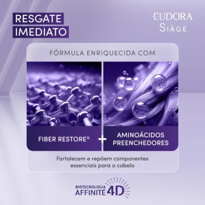 Mascara Resgate Imediato Siàge Eudora 250ml - Imagem 3
