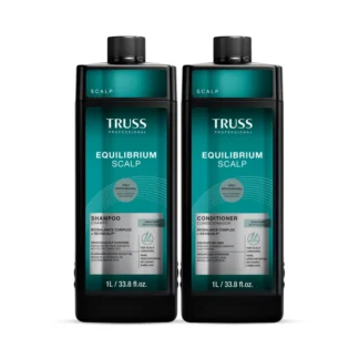 Kit Shampoo 1 Litro + Condicionador 1 Litro Equilibrium Scalp Truss