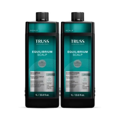 Kit Shampoo 1 Litro + Condicionador 1 Litro Equilibrium Scalp Truss
